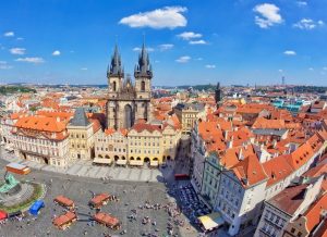 תמונה של כיכר העיר העתיקה פראג